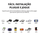 Video Game Stick GD10 Retrô Ultra 4K 128GB + 2 Controles Sem Fio